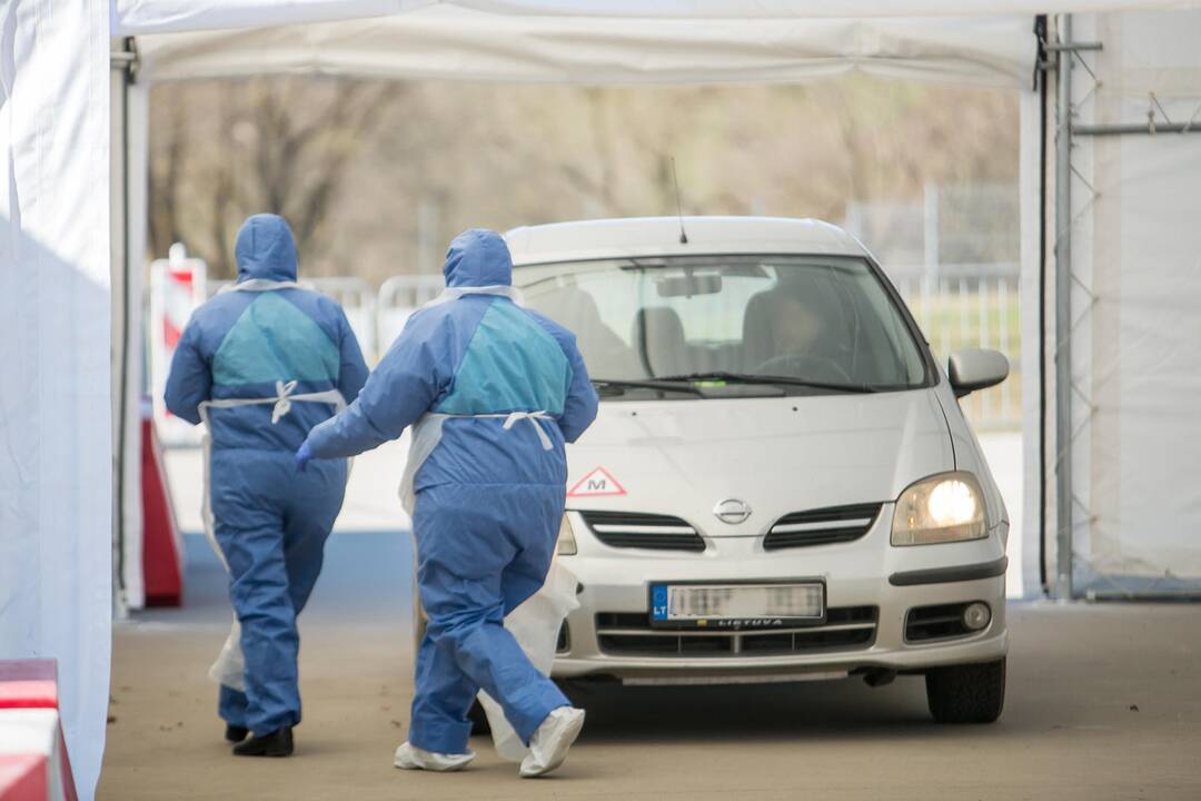 Antrasis koronaviruso patikros punktas Kaune