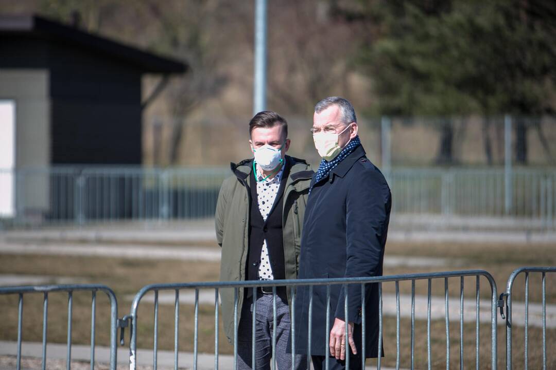 Antrasis koronaviruso patikros punktas Kaune