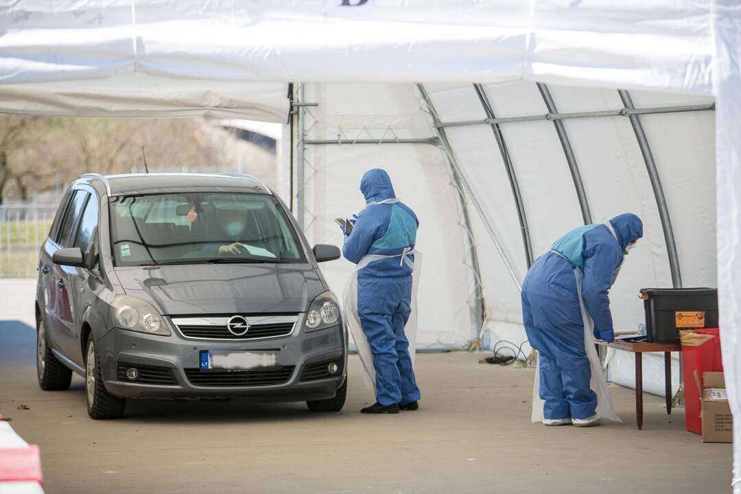 Antrasis koronaviruso patikros punktas Kaune