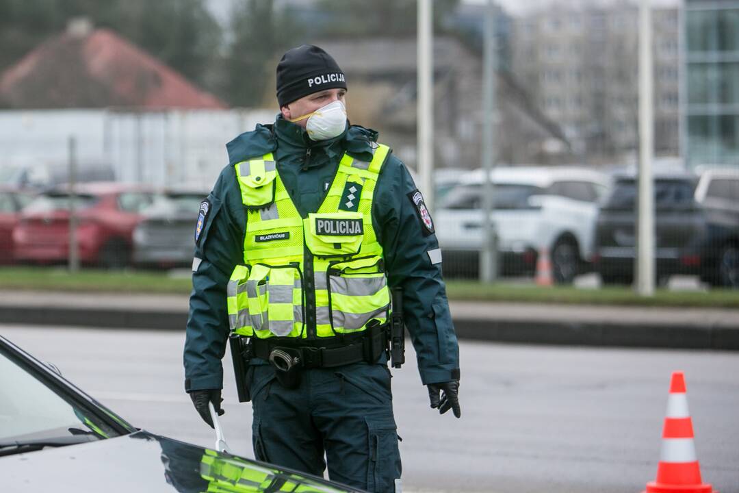 Ramus šeštadienis Kauno blokpostuose