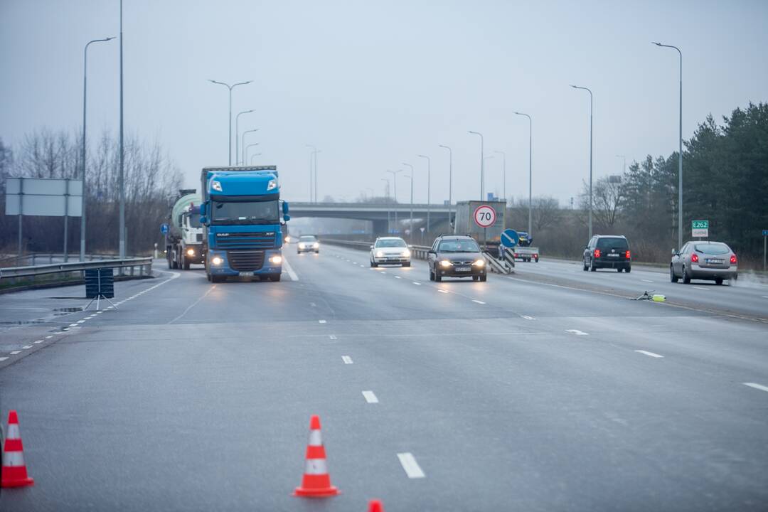 Ramus šeštadienis Kauno blokpostuose