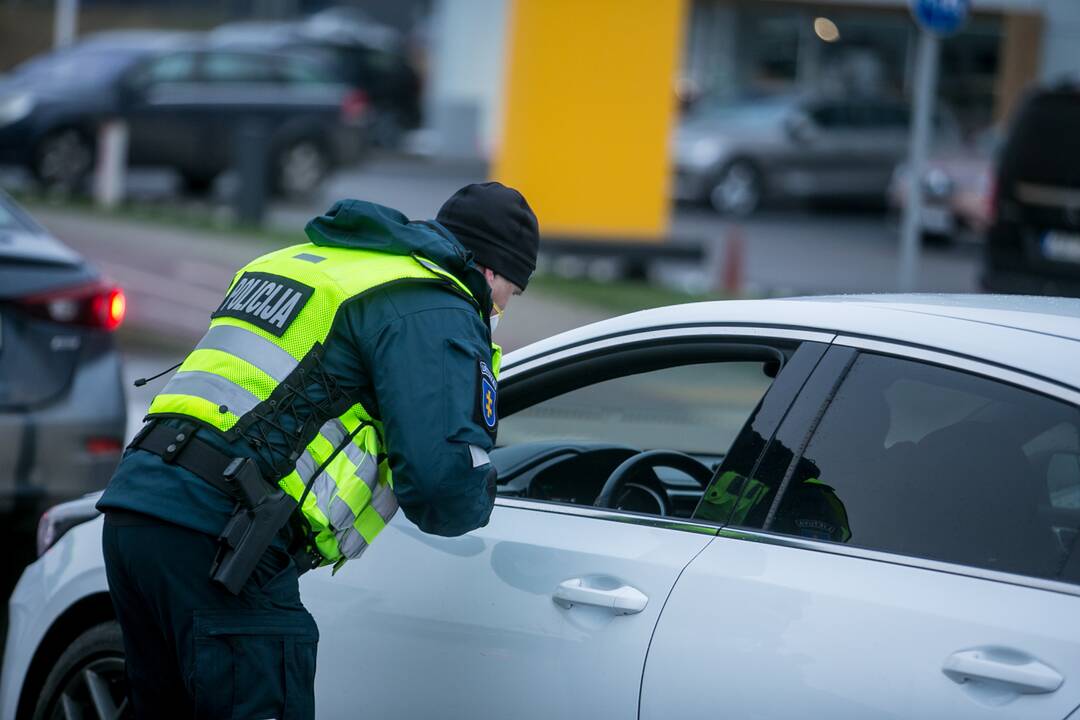 Ramus šeštadienis Kauno blokpostuose