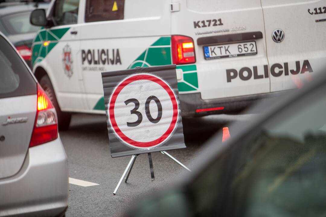 Ramus šeštadienis Kauno blokpostuose