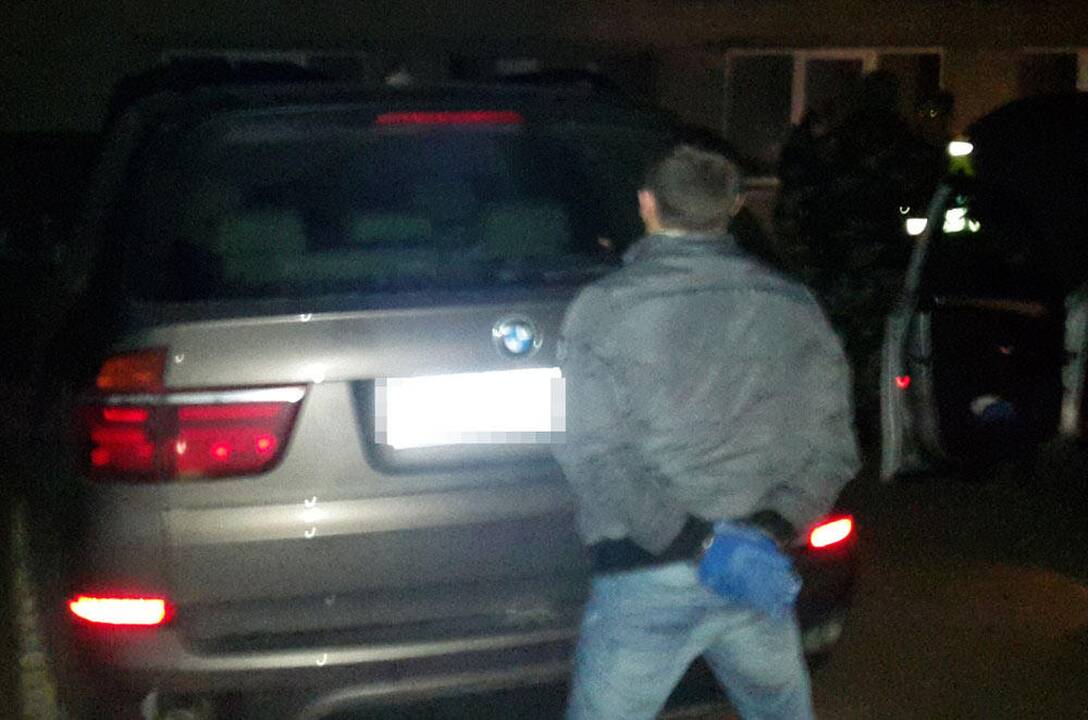 Pasieniečiai sulaikė du Vokietijoje vogtus automobilius