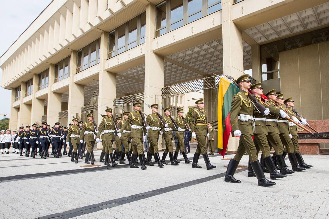 Laisvės dienos 25-ųjų metinių minėjimo ceremonija