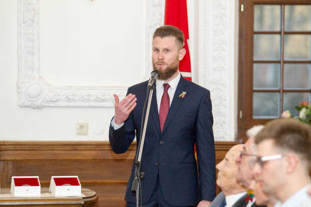 Apdovanojimai Kauno rotušėje