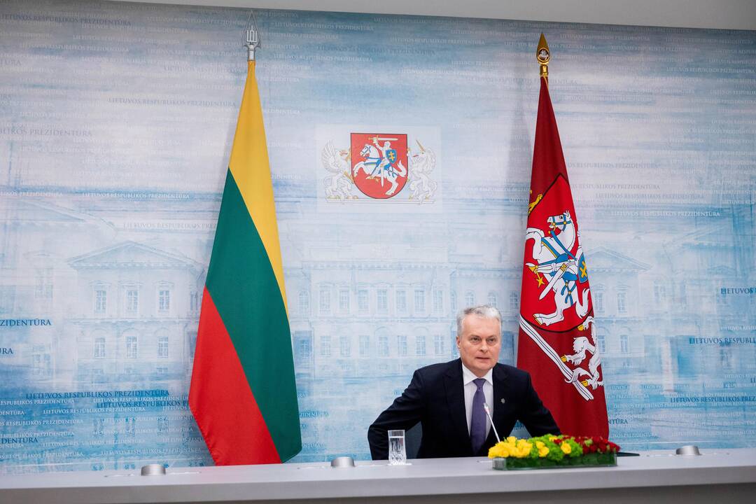 Šimtas dienų: G. Nausėdos spaudos konferencija