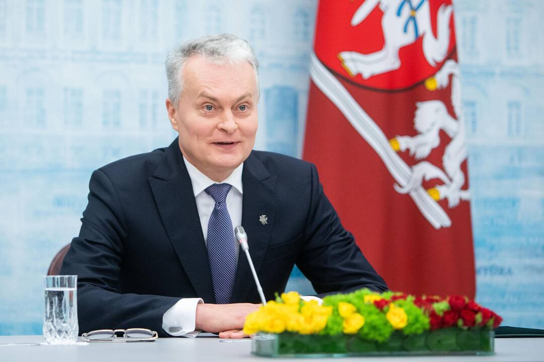 Šimtas dienų: G. Nausėdos spaudos konferencija