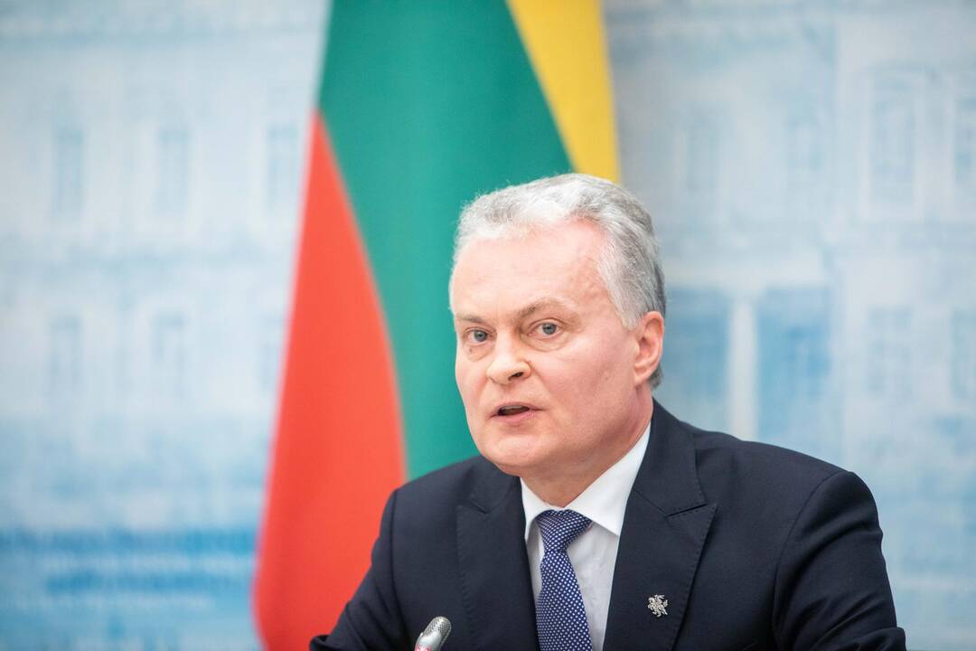 Šimtas dienų: G. Nausėdos spaudos konferencija