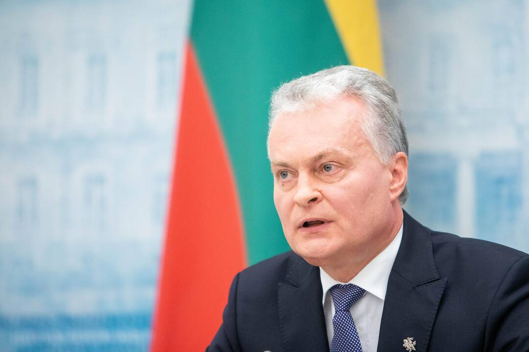 Šimtas dienų: G. Nausėdos spaudos konferencija