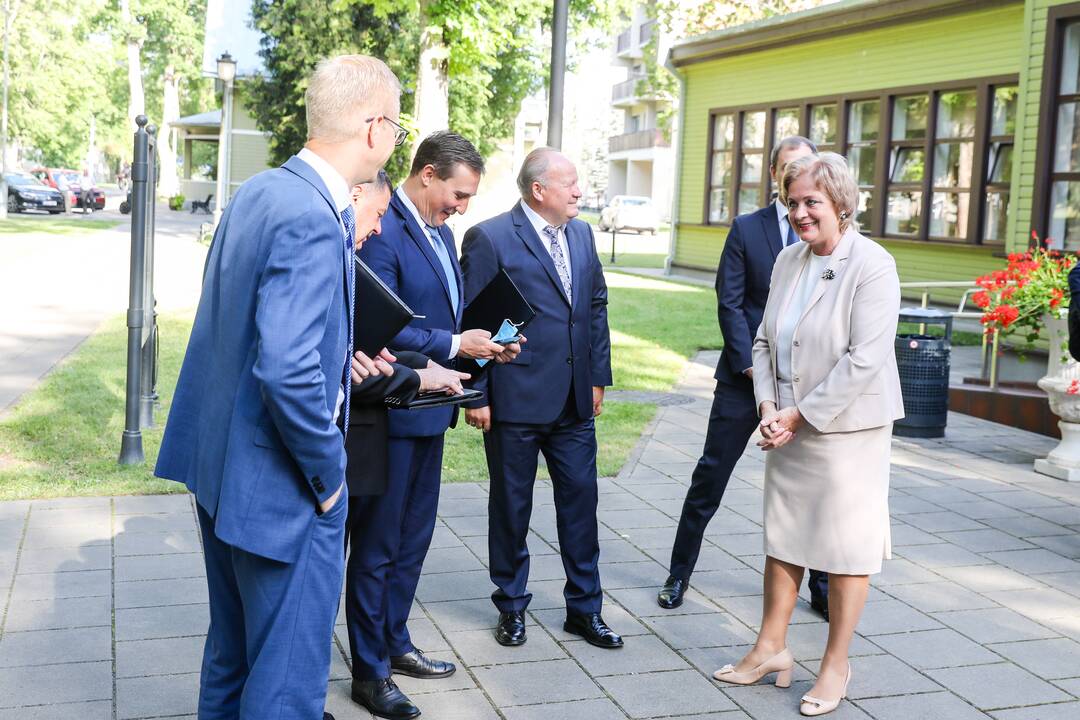 G. Nausėdos susitikimas su Kauno regiono merais