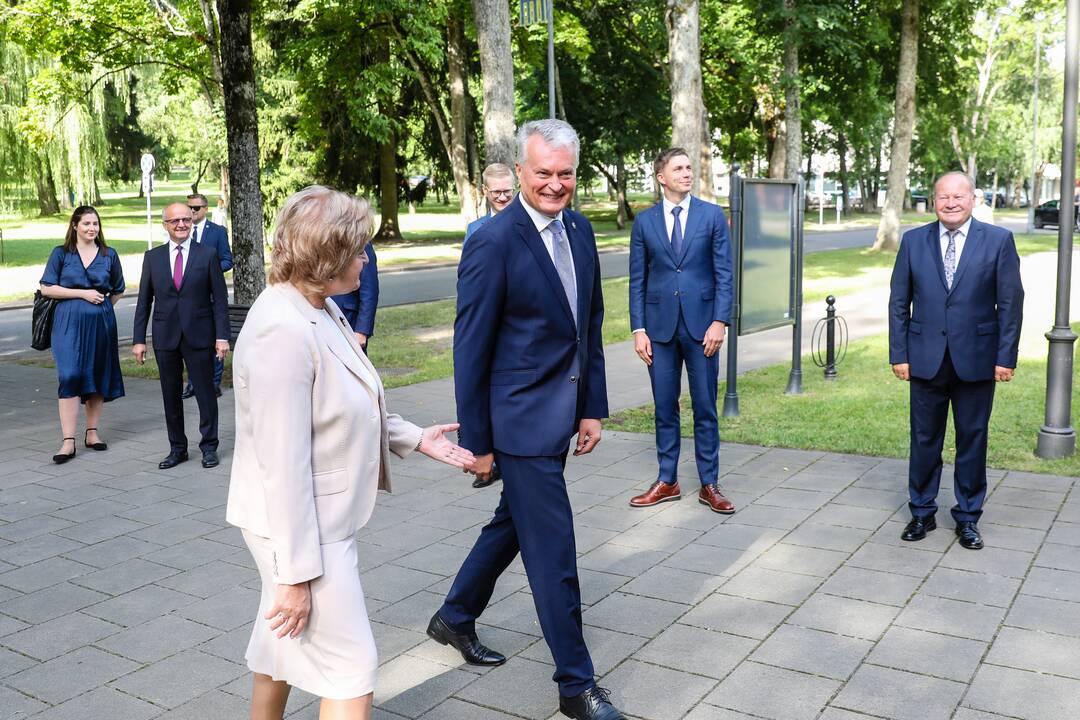 G. Nausėdos susitikimas su Kauno regiono merais