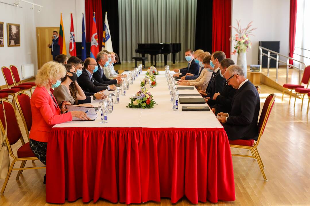 G. Nausėdos susitikimas su Kauno regiono merais