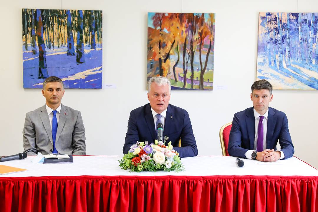 G. Nausėdos susitikimas su Kauno regiono merais