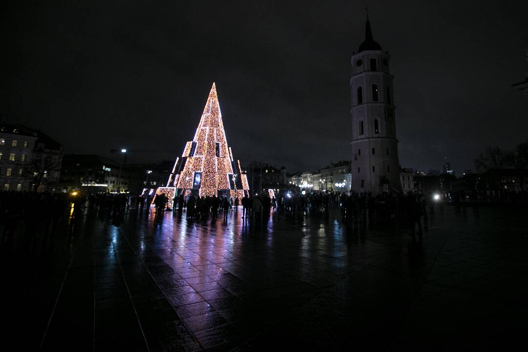 2020 m. Vilniaus Kalėdų eglės įžiebimas