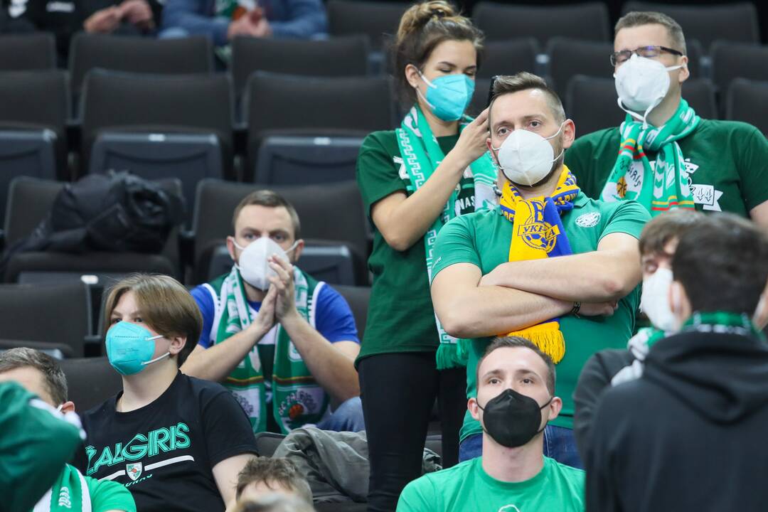 Eurolyga: Kauno „Žalgiris“ – Madrido „Real“ (68:47)