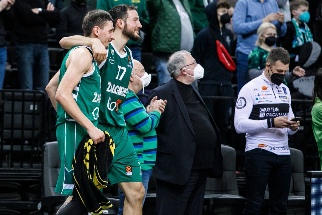 Eurolyga: Kauno „Žalgiris“ – Madrido „Real“ (68:47)