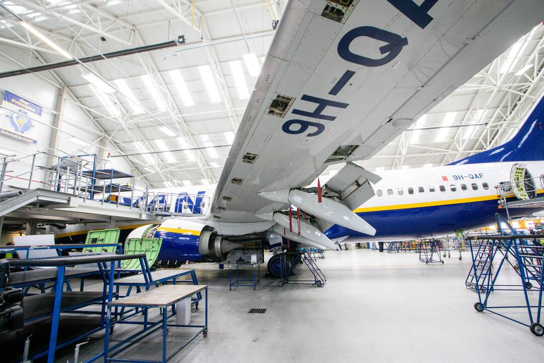 „Ryanair“ orlaivių priežiūros angarų projekto pristatymas