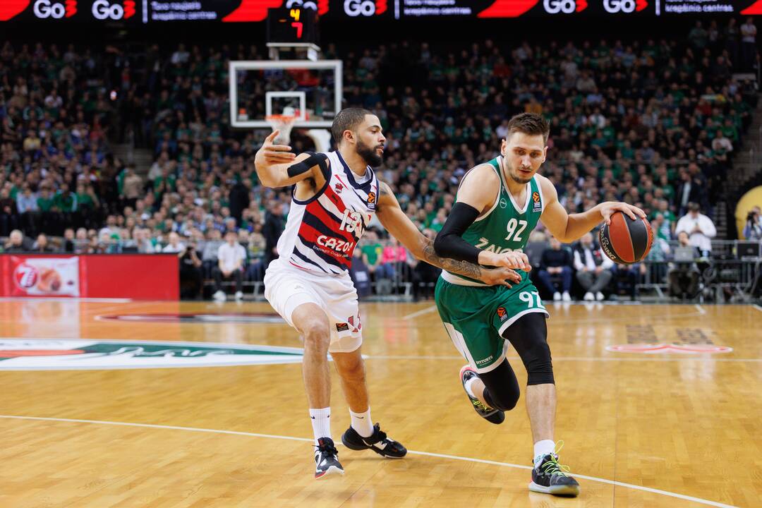 Eurolyga: Kauno „Žalgiris“ – Vitorijos „Baskonia“ (79:75)