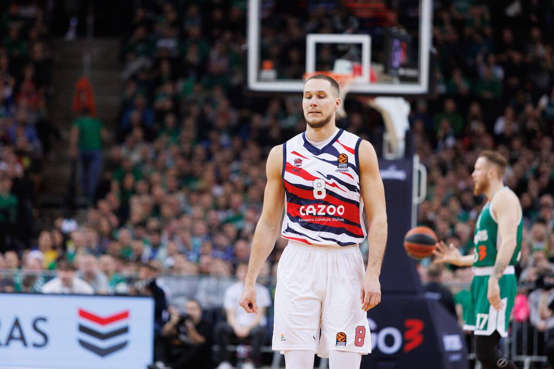 Eurolyga: Kauno „Žalgiris“ – Vitorijos „Baskonia“ (79:75)