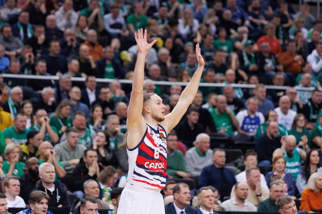 Eurolyga: Kauno „Žalgiris“ – Vitorijos „Baskonia“ (79:75)