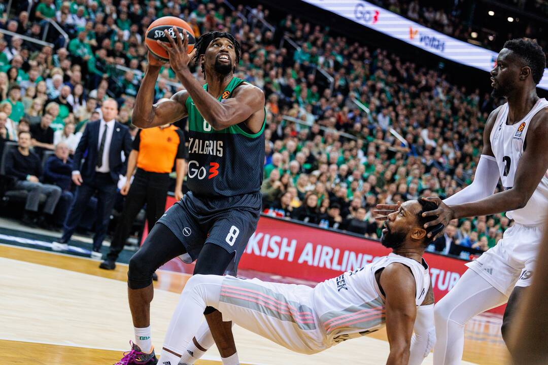 Eurolyga: „Žalgiris“–ASVEL (88:91)