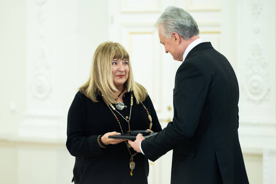 Prezidentas įteikė Nacionalines kultūros ir meno bei Jono Basanavičiaus premijas