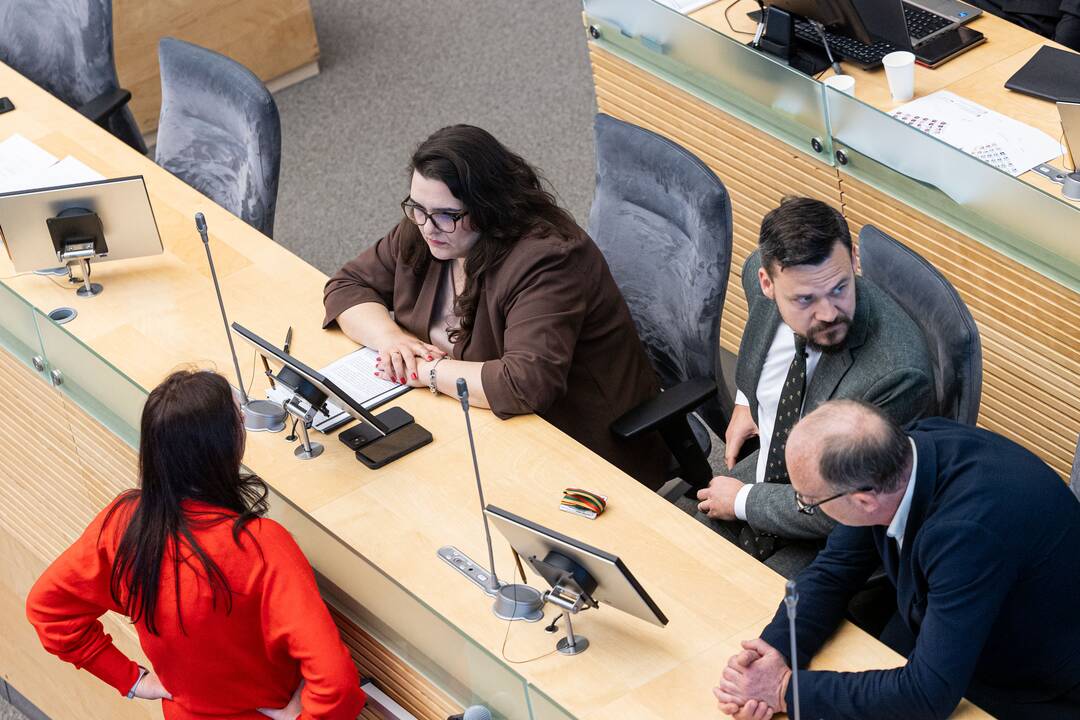 Balsavimas dėl Irenos Segalovičienės paskyrimo valstybės kontroliere