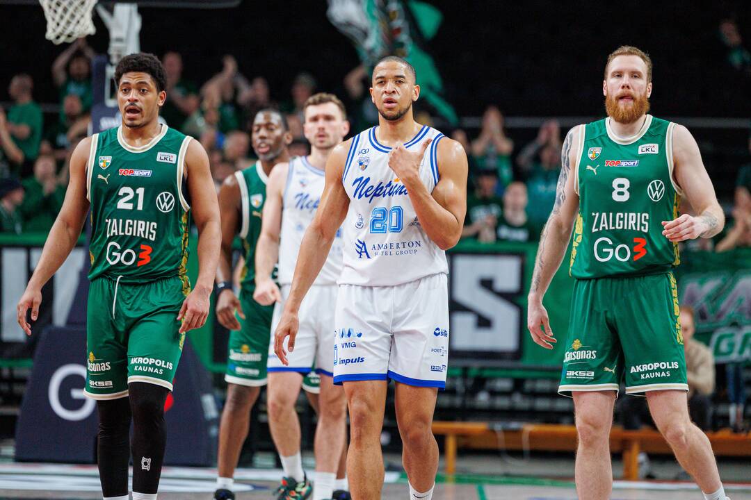 LKL: Kauno „Žalgiris“ – Klaipėdos „Neptūnas“ (88:75)