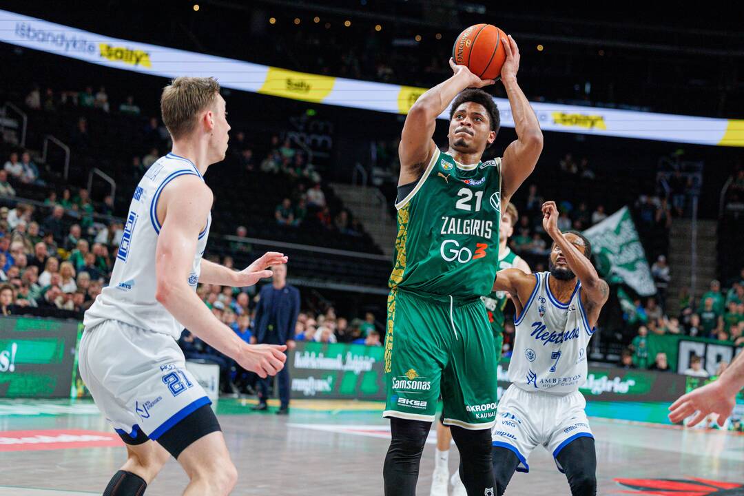 LKL: Kauno „Žalgiris“ – Klaipėdos „Neptūnas“ (88:75)