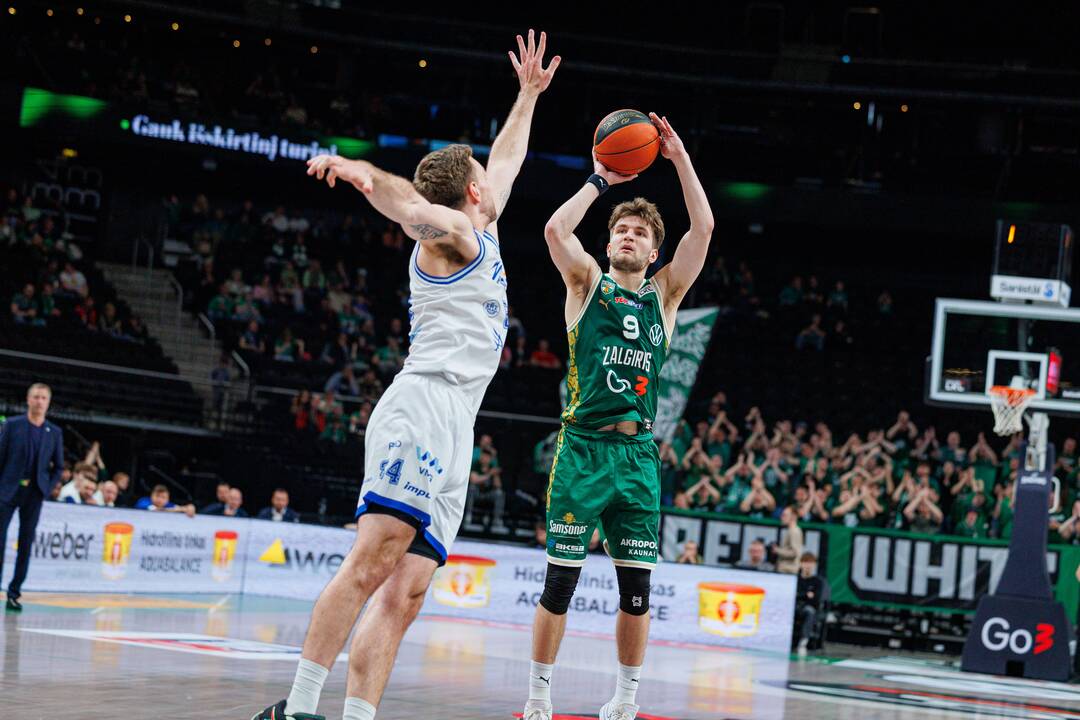 LKL: Kauno „Žalgiris“ – Klaipėdos „Neptūnas“ (88:75)