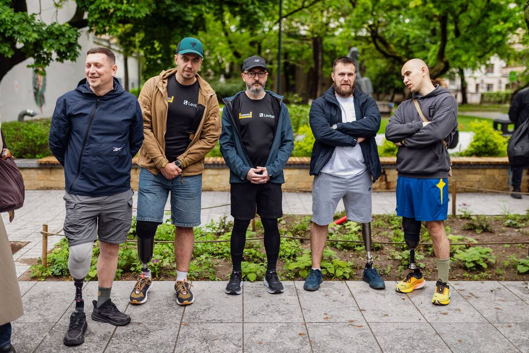 Simbolinis bėgimas „Už jūsų ir mūsų laisvę“