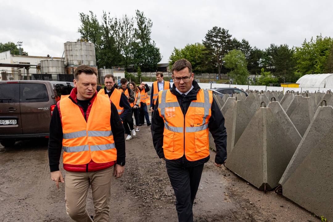 Kontrmobilumo priemonių parko „Vilniaus skydas“ pristatymas