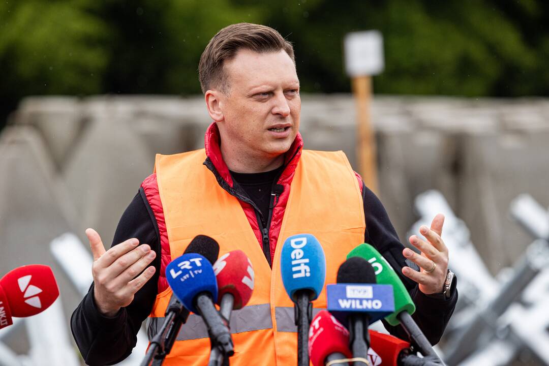 Kontrmobilumo priemonių parko „Vilniaus skydas“ pristatymas