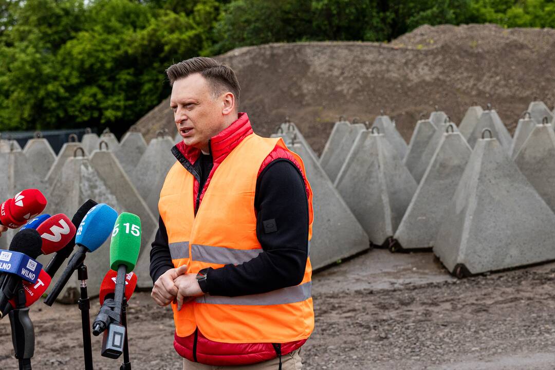 Kontrmobilumo priemonių parko „Vilniaus skydas“ pristatymas