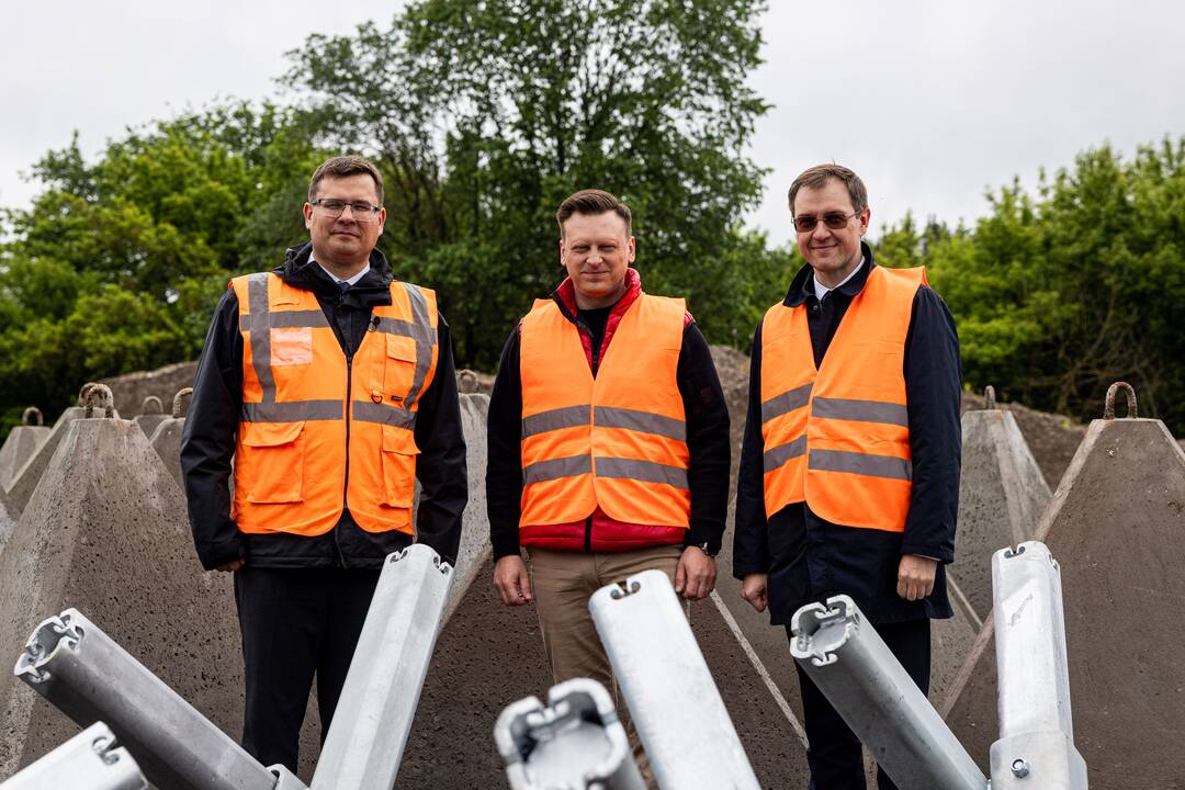 Kontrmobilumo priemonių parko „Vilniaus skydas“ pristatymas