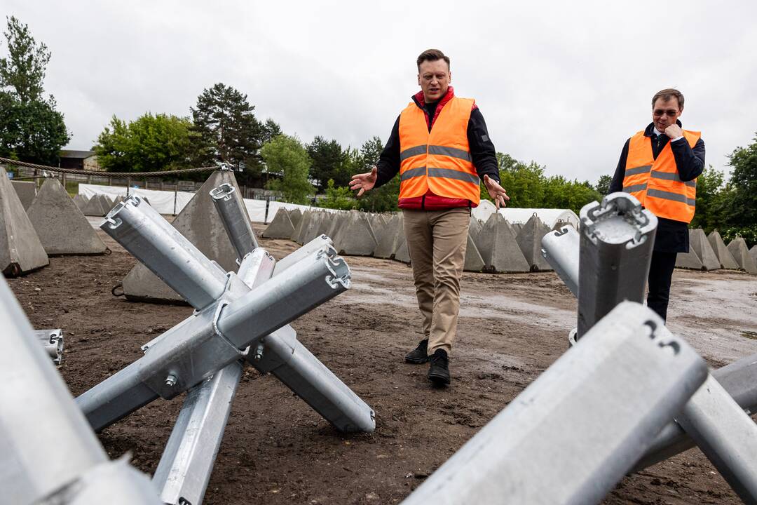 Kontrmobilumo priemonių parko „Vilniaus skydas“ pristatymas