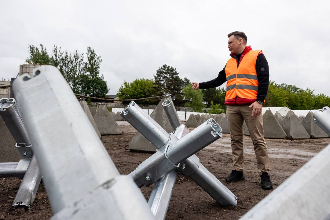 Kontrmobilumo priemonių parko „Vilniaus skydas“ pristatymas