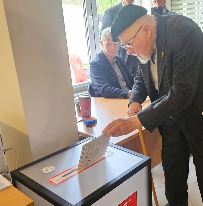 Vytautas Landsbergis ir Šarūnas Vaitkus