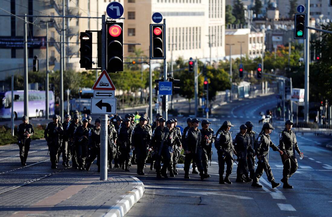 Izraelis šventės dienomis uždraudė įvažiavimą iš palestiniečių teritorijų