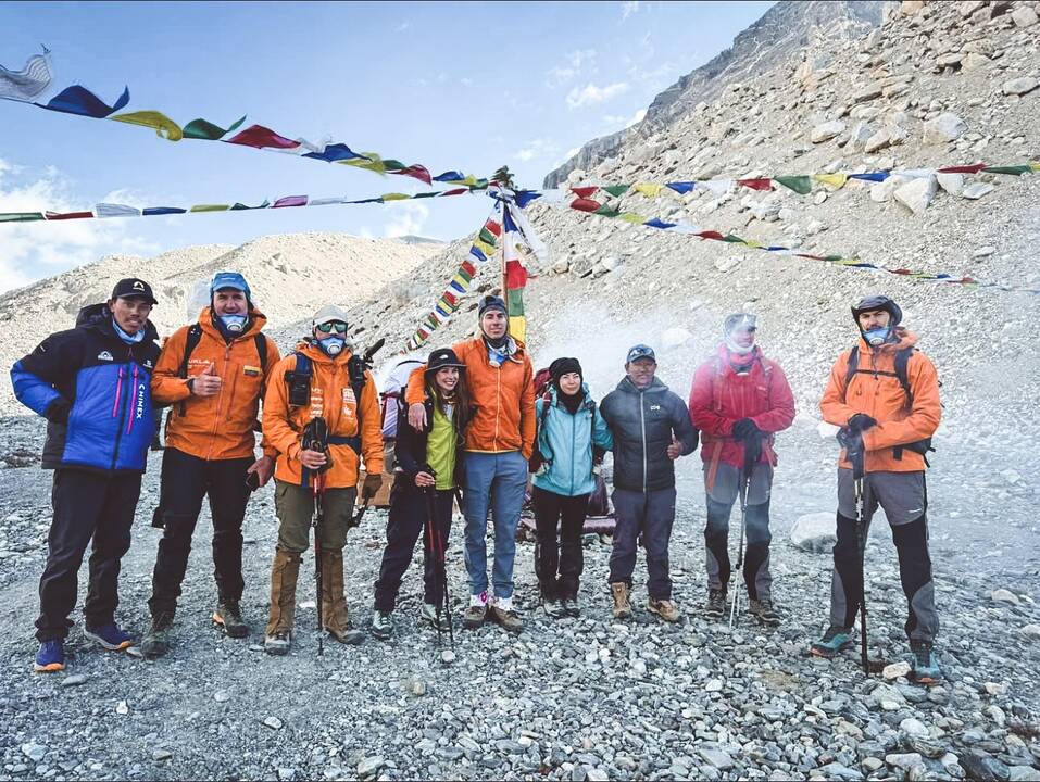 Aurimas Valujavičius su dar dviem lietuviais įkopė į Everestą (papildyta)