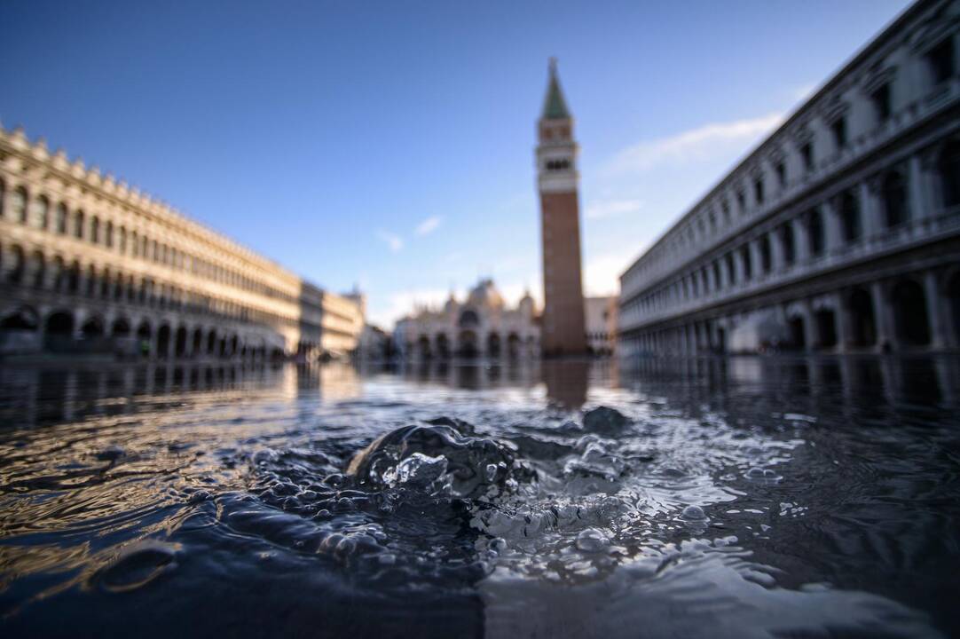 Veneciją užliejo potvynis