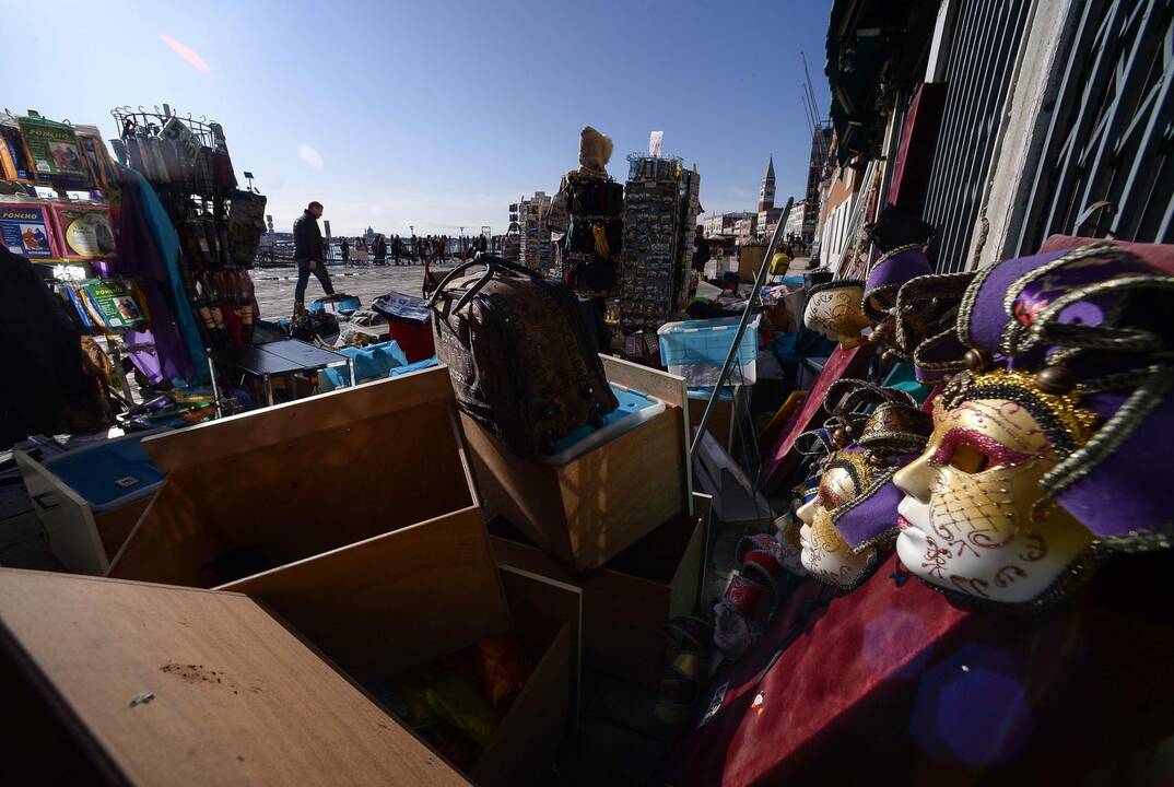 Veneciją užliejo potvynis