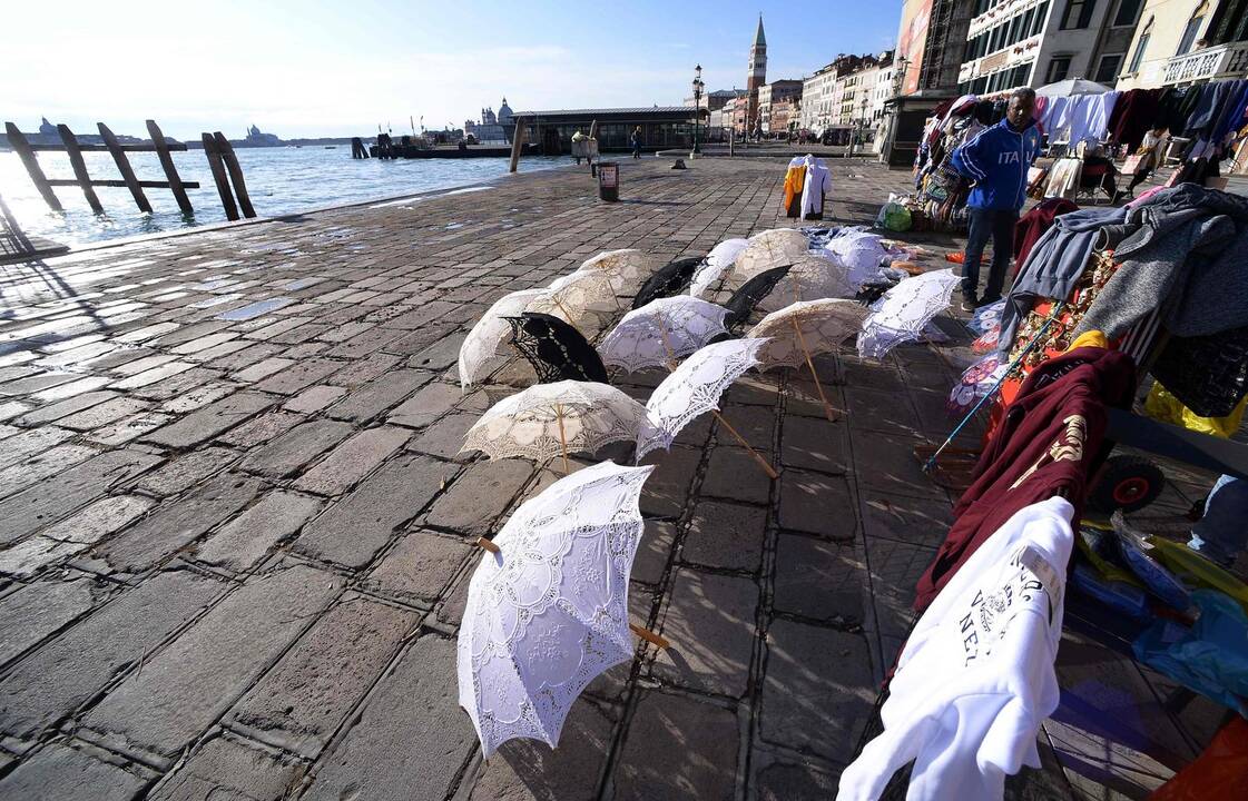 Veneciją užliejo potvynis