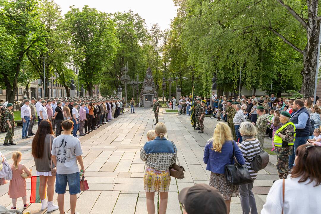Šaulių priesaika Kaune