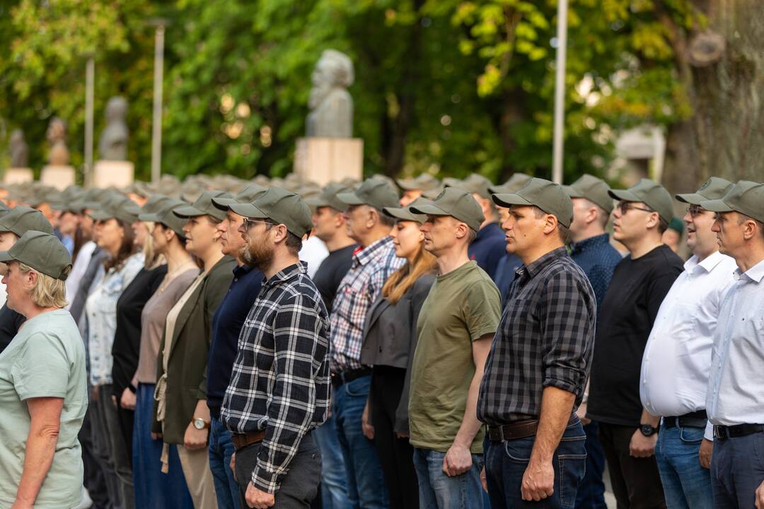 Šaulių priesaika Kaune