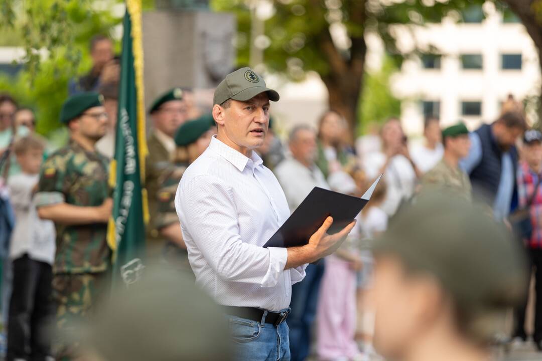 Šaulių priesaika Kaune