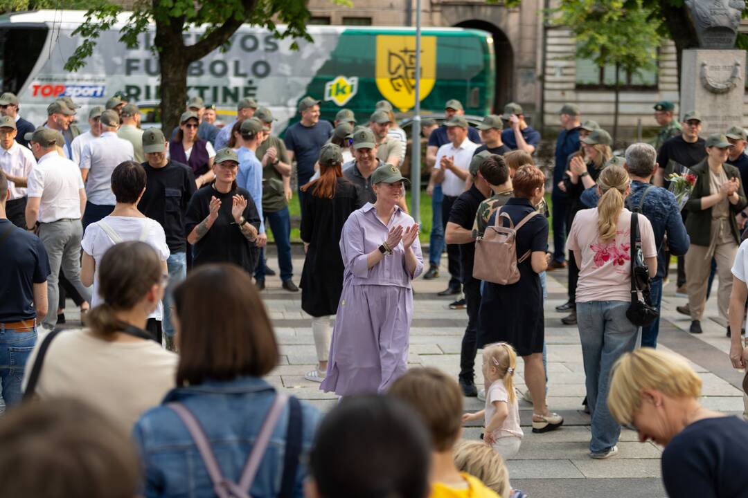 Šaulių priesaika Kaune