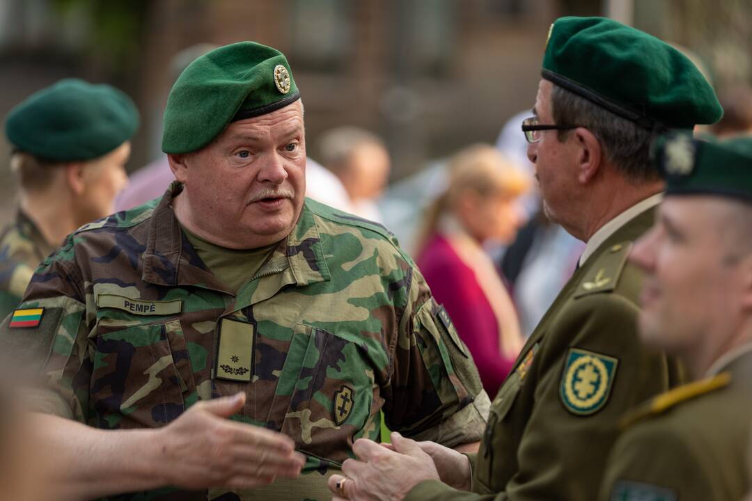 Šaulių priesaika Kaune