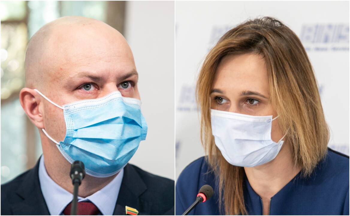Aurelijus Veryga ir Viktorija Čmilytė-Nielsen